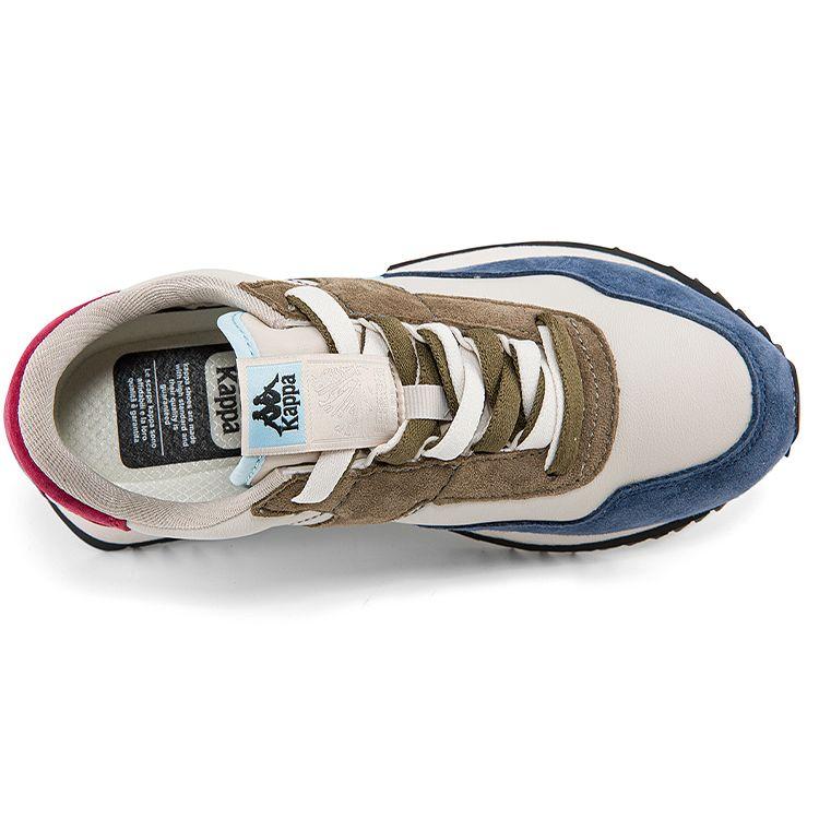 Kappa Retro Lightweight Low-Top Sports Casual Shoes Unisex sneaker Silver-Gray K0BZ5MM40-1116