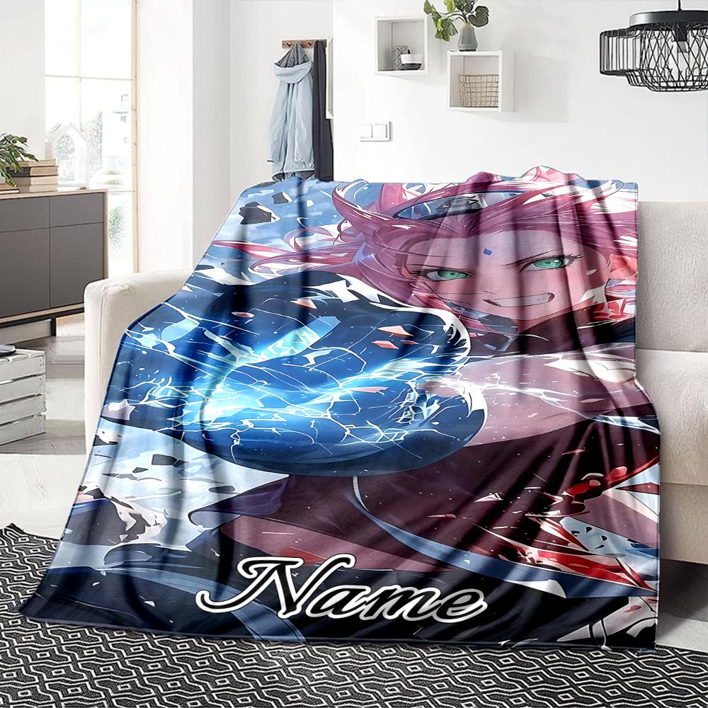 Custom Name Rogue Shinobi'S Awakening Party Blanket For Couch Bed Plush Cozy Fuzzy Blanket Super Soft Warm Blankets For Fall And Winter 0916189