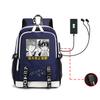 Popular Sunman, Sasaki And Miyano, Peripheral Printed Backpacks, Student Large-Capacity Schoolbags, Travel Bags