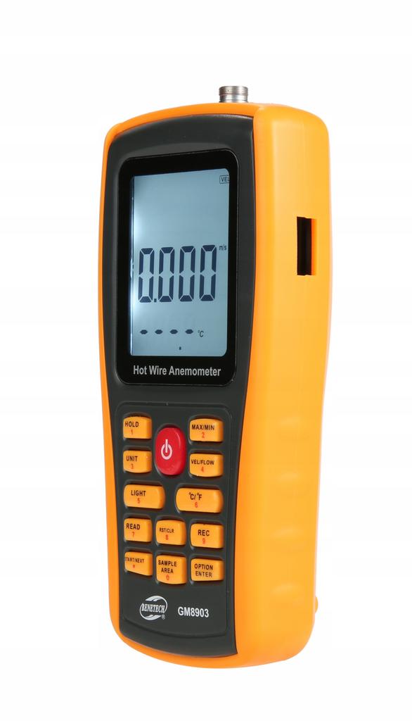 Anemometer Thermo Anemometer Wind Meter Speed Measurement With Thermocouple K