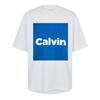Calvin Klein Mens Box Logo Short-Sleeved T-Shirt