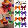 1-6PCS Spider Bow Hair Clips Halloween Hair Accessories Spider Theme Clips for Party Cosplay Holiday Dress Up Daily Wear