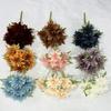 7 Simulated Heads Multiple Petals Lily Bouquet Artificial Flower For Hoom Decor