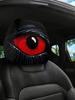 2Pc Red Evil Eye Car Headrest Covers – Funny & Stylish Seat Pillow Covers, a Practical Choice for Long Drives and Car Decoration