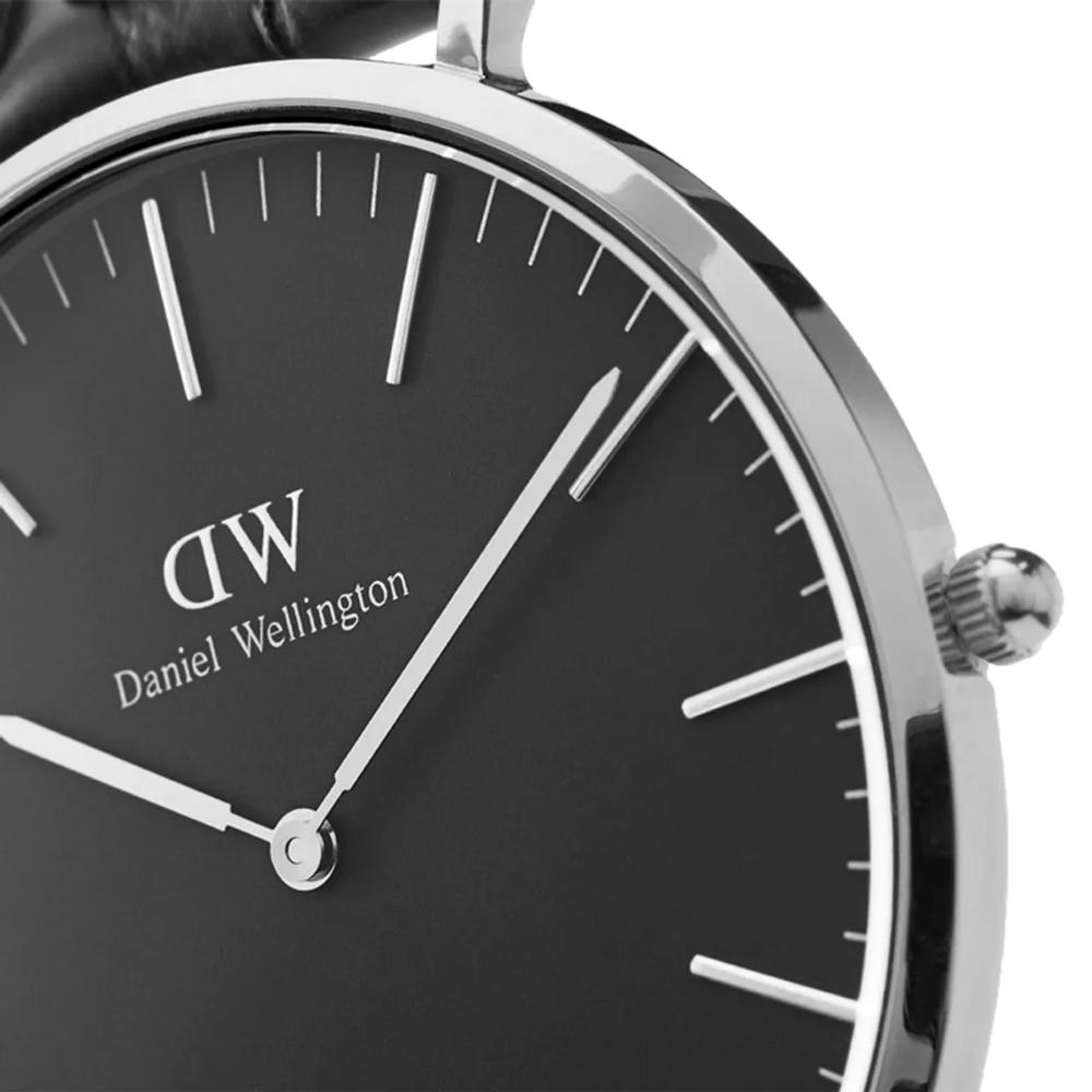 Danielwellingteon Classic Cornwall 2-Color Black Nato Watch