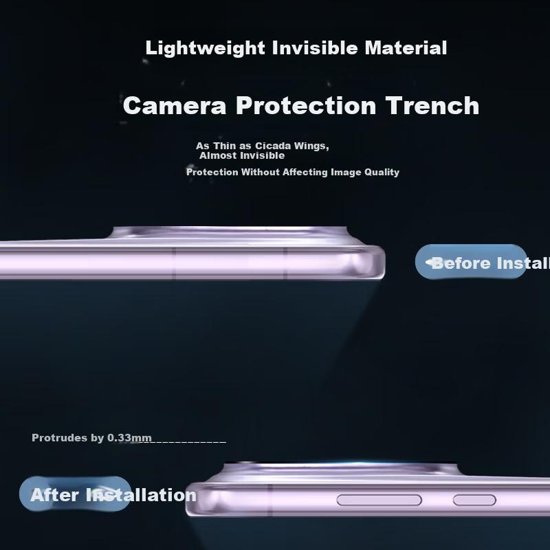 Anti-Reflective Compatible with Honor Magic8 RSR Lens Protector Magic8 RSR ReCamera HD Anti-Reflective Shockproof Phone Screen Protector