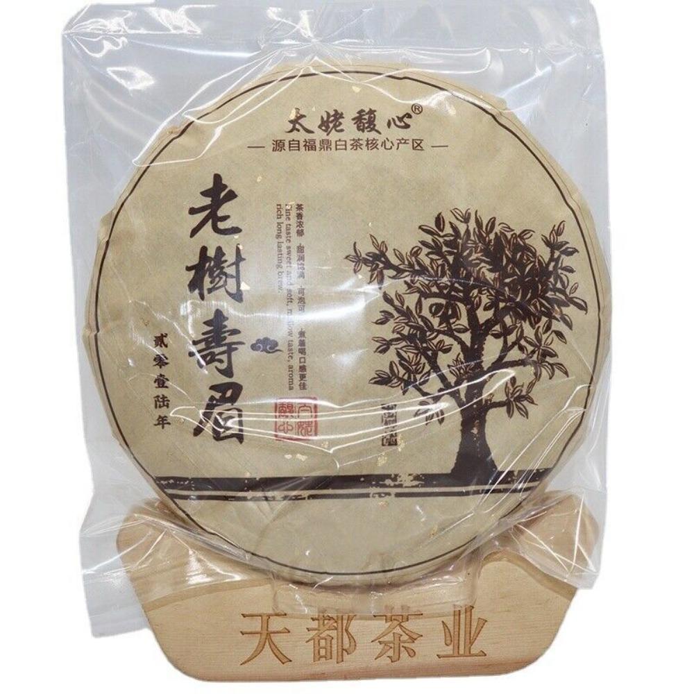 350G Fuding White Tea Cake Shoumei White Tea Cake Taimushan Vein Panxi White Tea