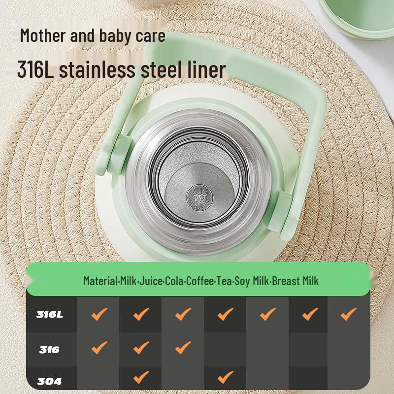 RELEA 316L Stainless Steel Dual-Drink Outdoor Insulated Bottle
