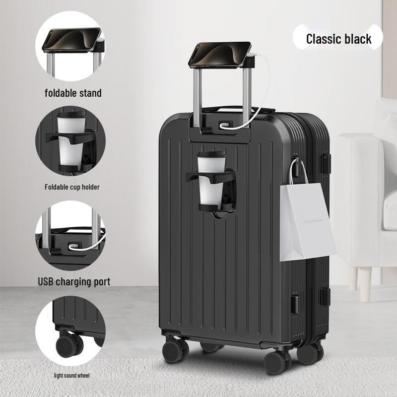 KarLot Lightweight Hardside Luggage 24 inch