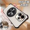 For OPPO Reno 15F 15FS 5G Case Clear Luxury For Magsafe Bracket Plating Protective Back Case For OPPO Reno 15FS 15F Shell Bumper