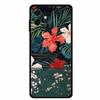 3D Silicone Case For Samsung Galaxy A07 4G Case Relief Emboss Flowers Black Soft Back Cover Coques For Samsung Galaxy A17 Cases