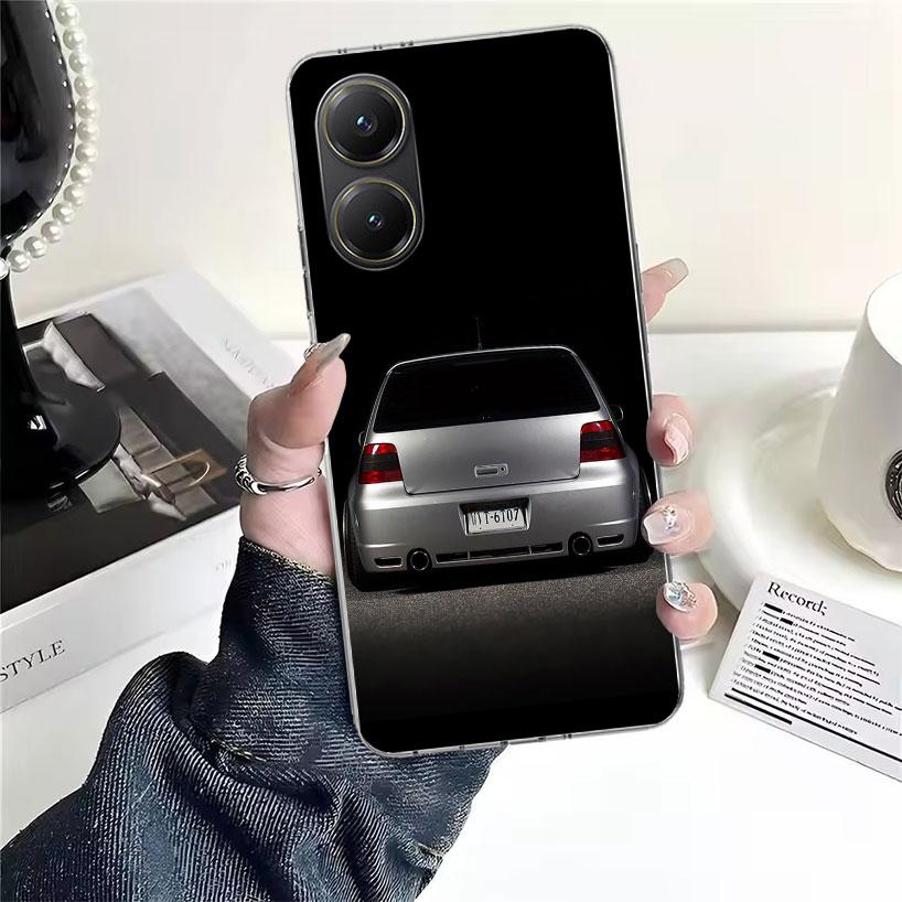 Cool MK4 MK5 Golf Car Soft Phone Case For Xiaomi Redmi 15C 15 13C 13 Poco X5 X6 X7 F7 Ultra M7 12C 12 10 10C 9C 9A 9T 9 Fundas P