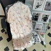 Style Pajamas Women'S Summer Simulation Silk Pajamas Cute Foreign Style Loungewear Pajamas