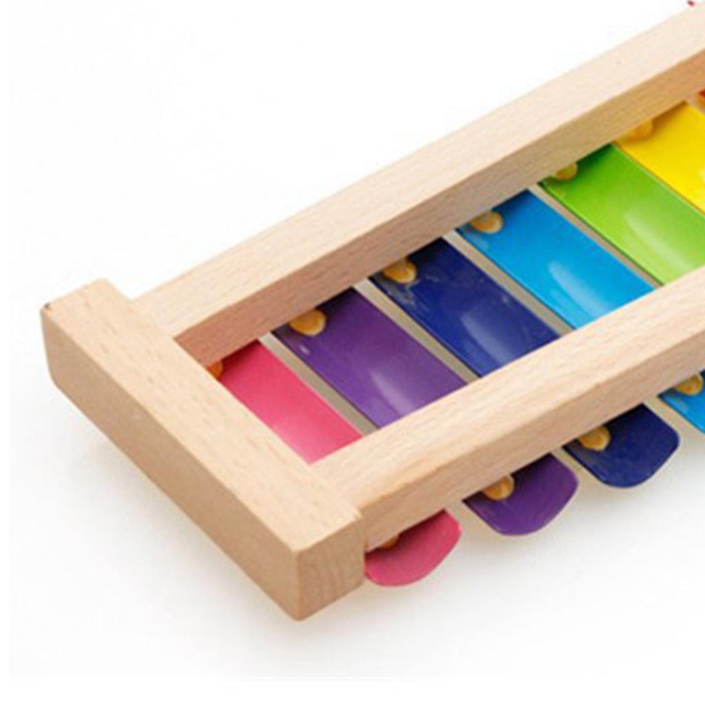 Wooden Percussion Instrument Toy Educational Early Learning Preschool Musical Toy for Toddler Boys