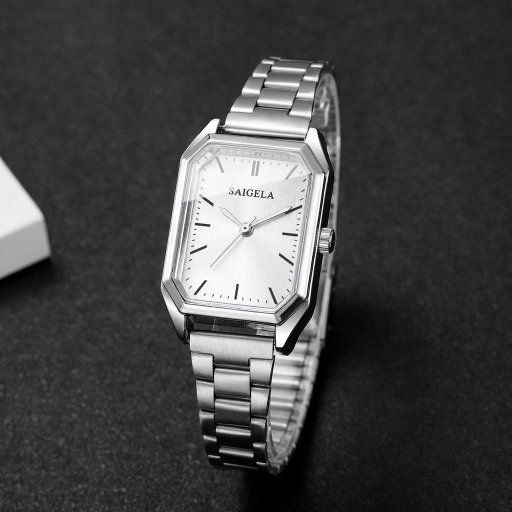 2pcs/set Women's Business Watch New Small Fragrant Style Women's Luxury Simple Dial Quartz Watch Combination Set Box Not Include