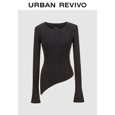 UR Designer Collection 2024 Autumn Irregular Knit Sweater