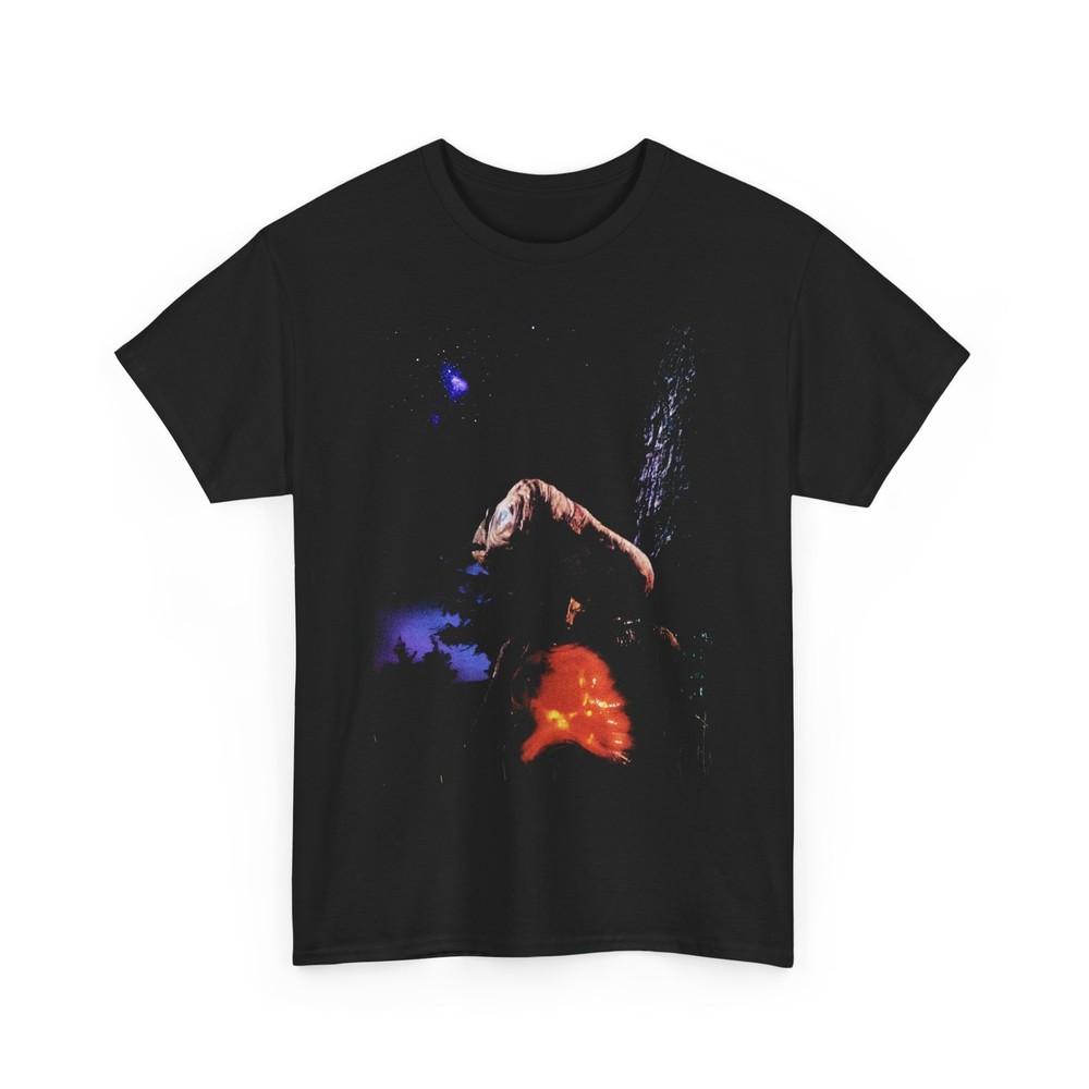 

1982 e.t the extra terrestrial movie scene tshirt 3XL
