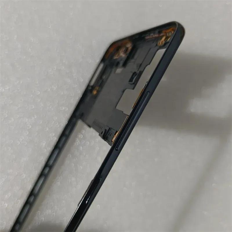 Housing Middle Frame Phone For Samsung Galaxy A51 4G 2020 A515F With Power Volume button Repair Parts