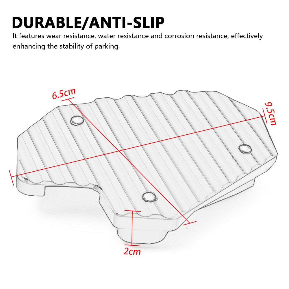 For BMW R1300GS ADVENTURE R1300 GS ADV R1300GS 2024-2026Motorcycle Foot Side Stand Kickstand Enlarger Plate Auxiliary Foot Pedal