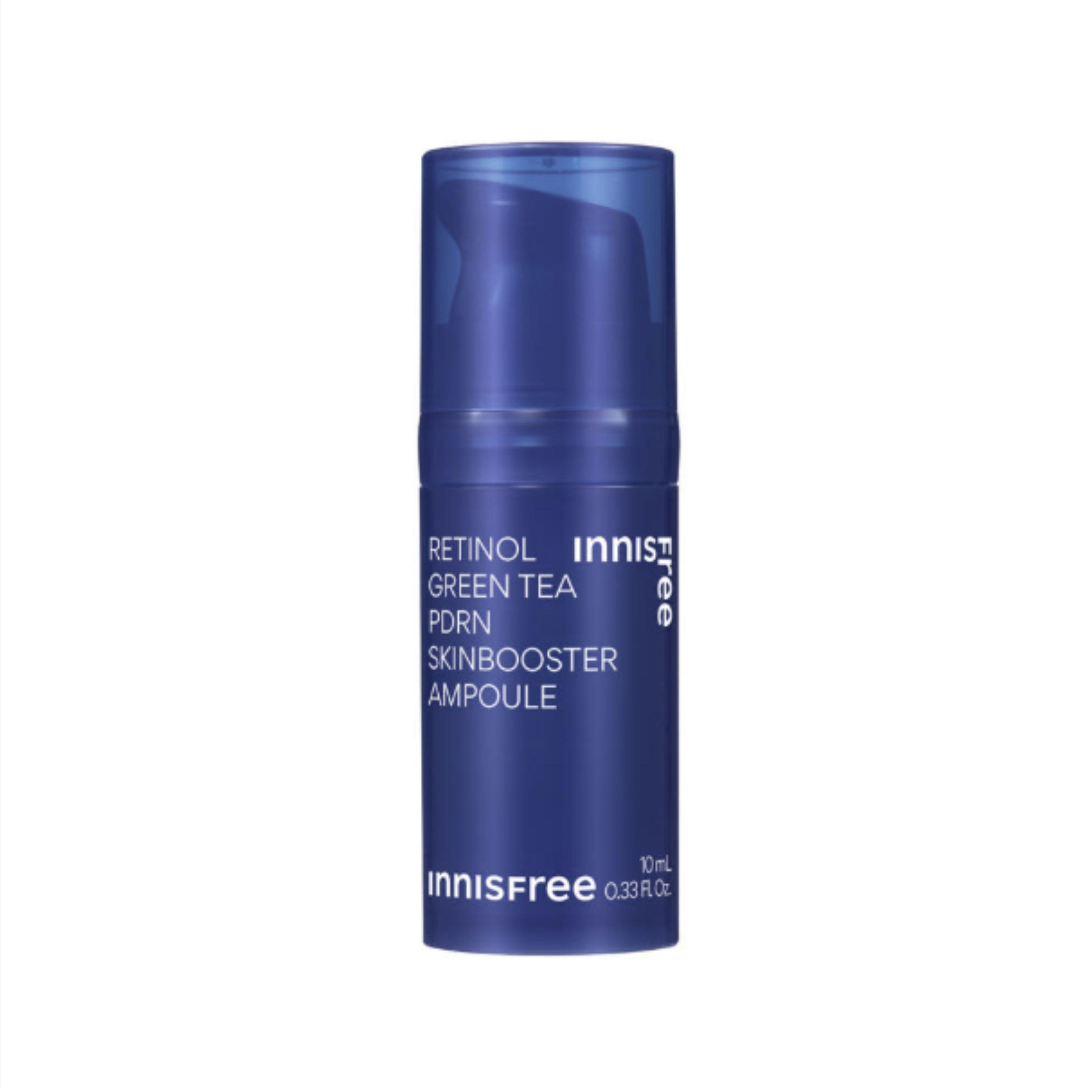 Innisfree Ретинол Зеленый Чай PDRN Скинбустер Ампула 10мл