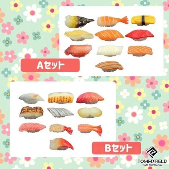 TOMMYFIELD Food Sample Kit Fake Sushi Sanplun Nigiri Set (A)