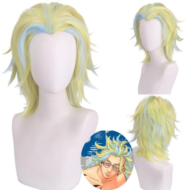Ran Haitani Rindo Hanemiya Kazutora Manjiro Sano Emma Chifuyu Matsuno Baji Keisuke Tachibana Hinata Cosplay Perücke + Perückenkappe