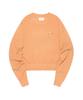 LEE Women'S Round Neck Boucle Knit Peach