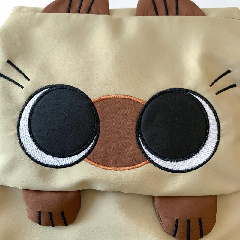 Japanese Cute Cartoon Backpack: Korean Style Large Capacity Schoolbag for Elementary Students