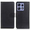 For Motorola Edge 50 Pro 5G Case Card Holder Wallet PU Leather Litchi Texture Folio Cover