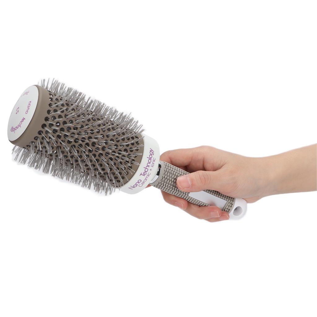 5pcs Round Brush Set Heat Conduction Hairbrush Comb Hairdressing Tool Set for Blow Drying Curling