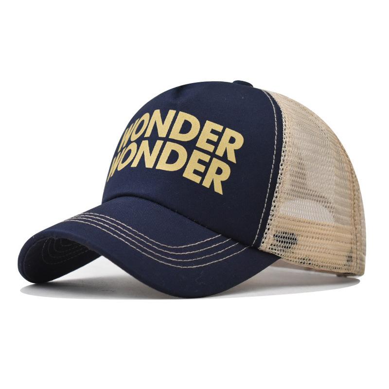 Hat Printing Letter Baseball Hat Cotton Material Summer Sunshade