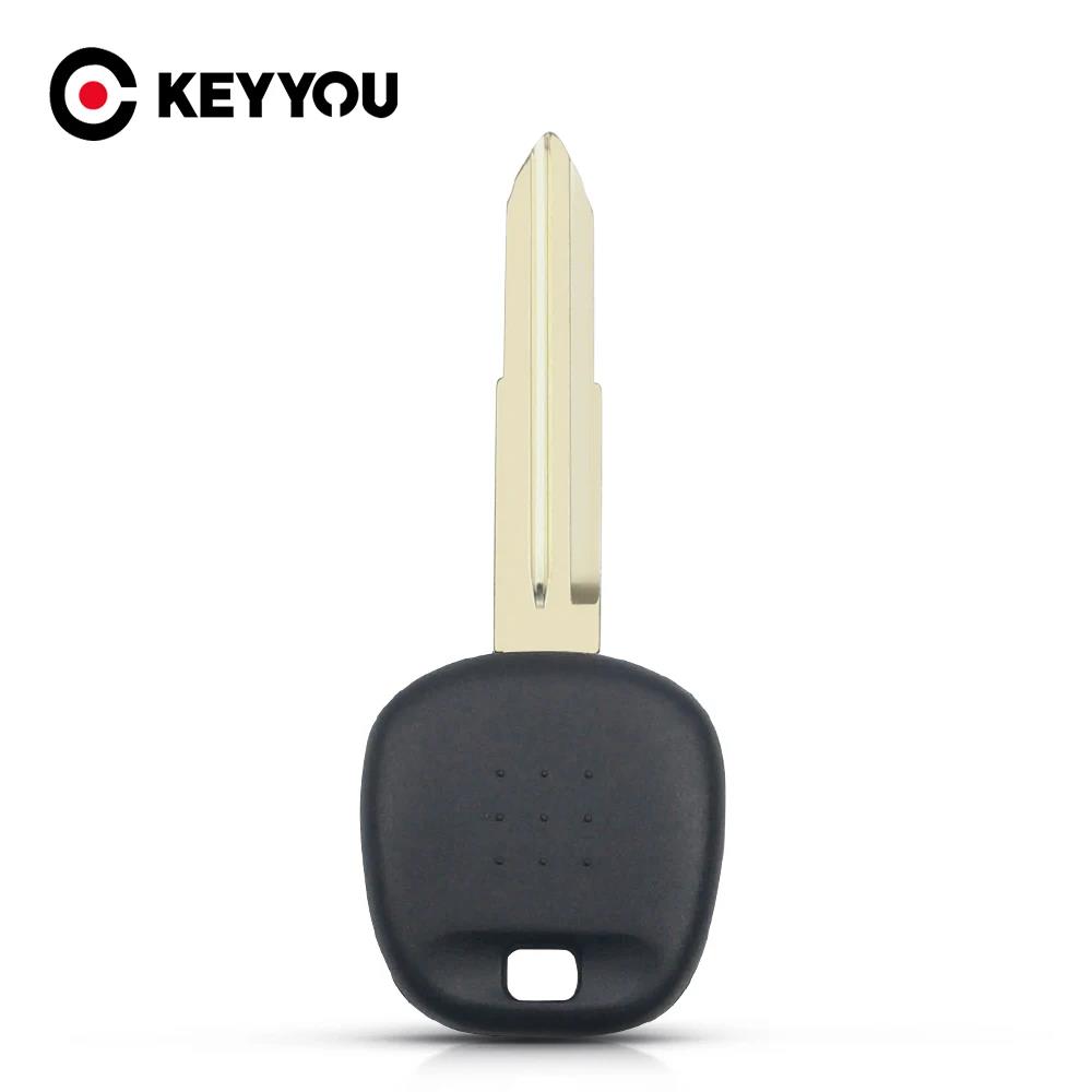 KEYYOU For Toyota RAV4 Prado Yaris Camry Corolla Echo Transponder Chip Key Shell Case Fob TOY41