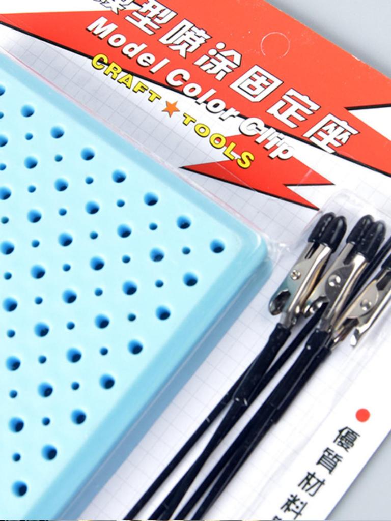 5D Model Painting Tools with Drying Clips & Stand