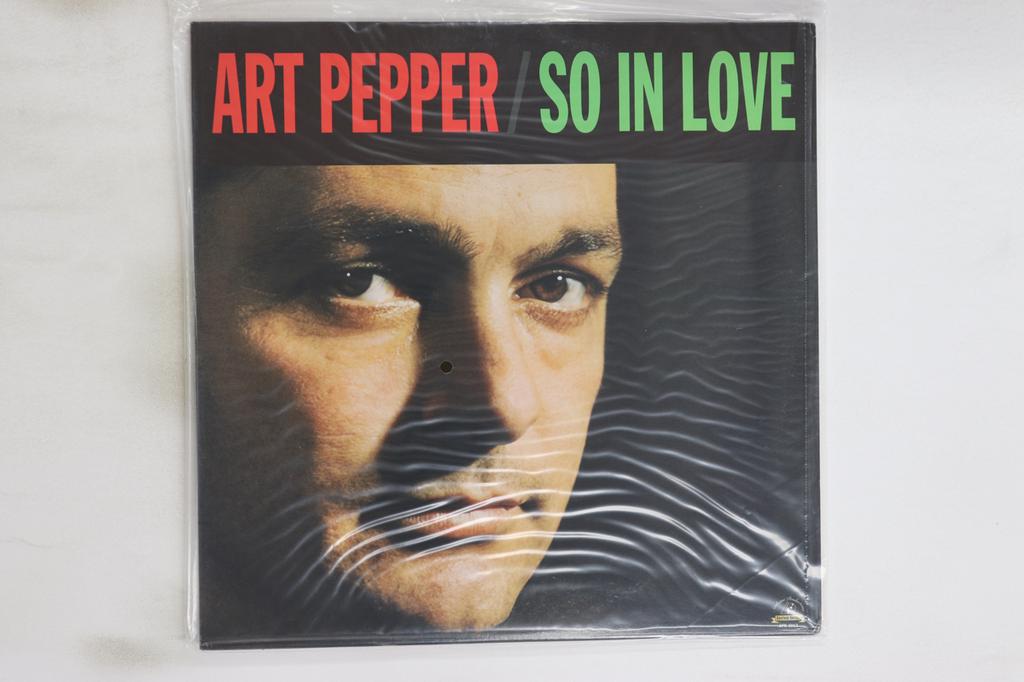 LP Record ART PEPPER - So In Love APR3013 ANALOGUE PRODUC US Jazz Used