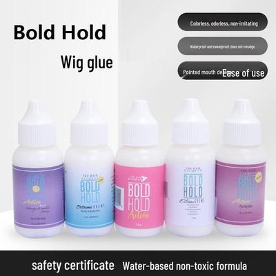 Mehrfarbiger Anti-Allergie Unsichtbarer Wasserbasierter Weißleim für die Kopfhautanwendung