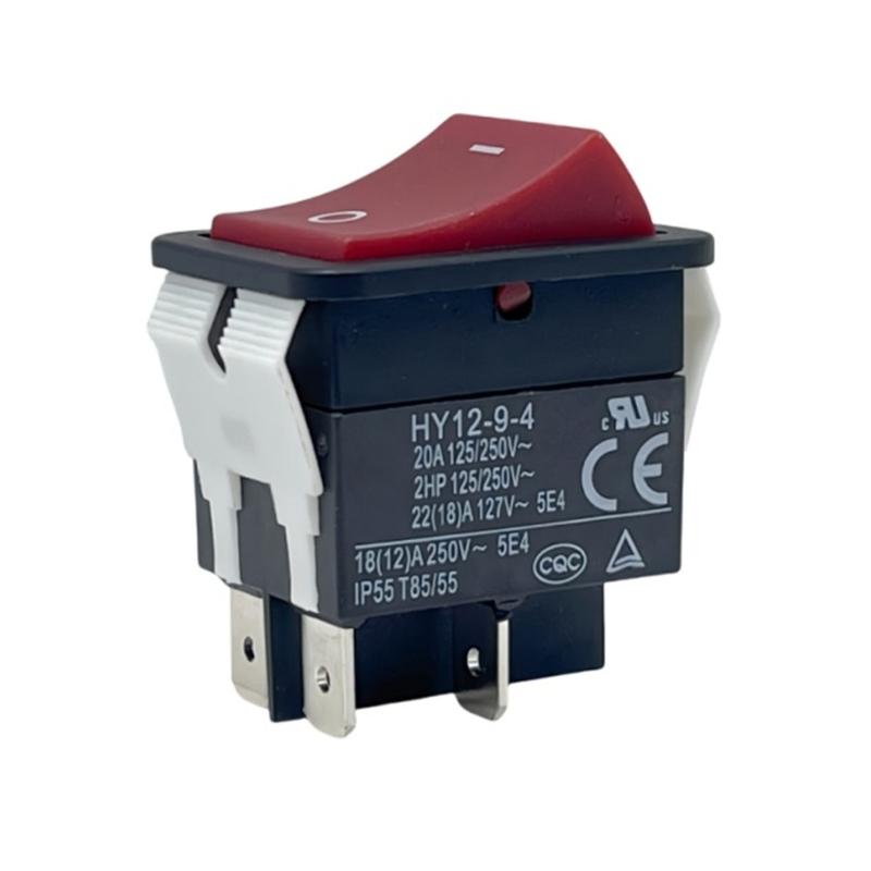 

Professional 4 Pin Switches Heavy Duty Button Switches Robusts 4 Pin Push Button Switches Upgrades for Power Equipment 1