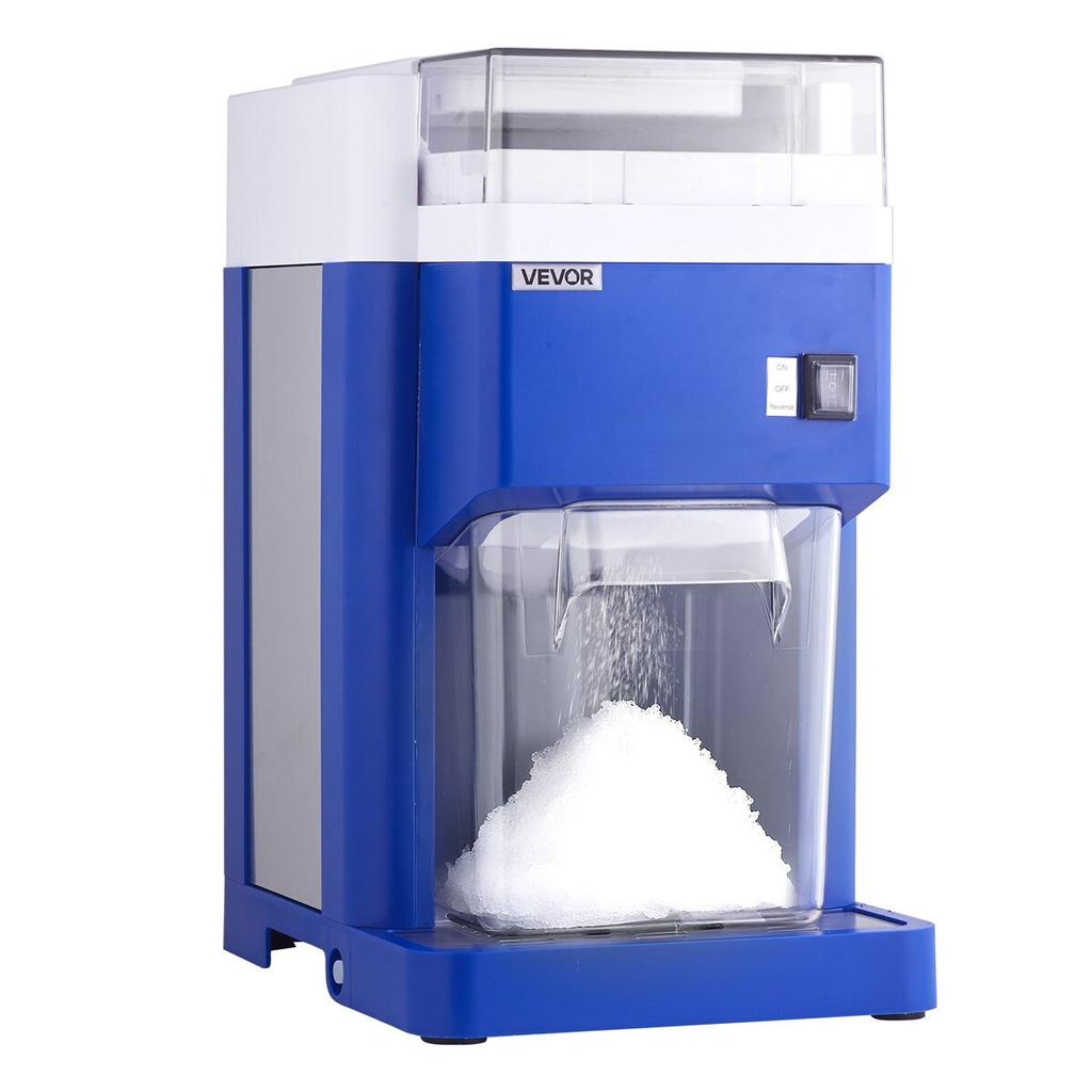 Macchina Rasaghiaccio Commerciale, Grande Macchina Elettrica per Granita da 1,91QT / 1,8L, Fine e Soffice con Motore da 300W, Lame in Acciaio Inossidabile, Produttore di Ghiaccio Rasato