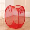 Folding Laundry Basket Mesh Laundry Dirty Sorting Basket Kids Toys Sundrie Home Storage Box Organizer