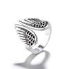 Boho Vintage Angel Wings Ring For Women Men Creative Opening Finger Ring Female Wedding Band Jewelry High Quality Drop Shipping