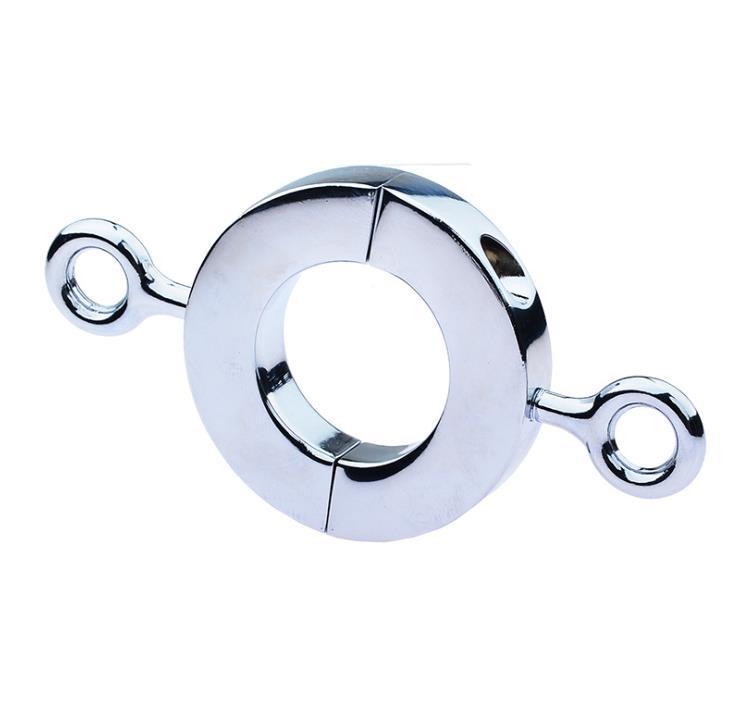 Metal Penis Weight & Scrotum Pendant for Men - Enhances Stamina & Firmness