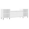 Vidaxl TV Cabinet, White, 80X36X50 Cm, Wood-Based Material