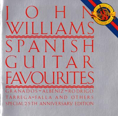 CD JOHN WILLIAMS Favoris de Guitare Espagnole MK44794 CBS MASTERWORKS 1989 Europe Classique Occasion