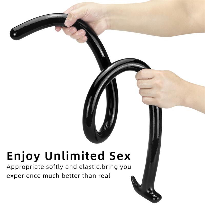 1 meter lang rygg domstol anal plugg anal stripe ekspansjon anal kvinnelig onani enhet Erotisk sex produkter