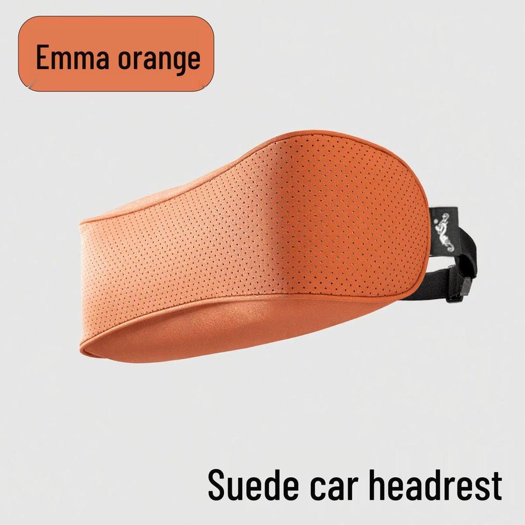Car Seat Backrest & Neck Support Pillow Set - Unisex Breathable Lumbar & Headrest Cushion
