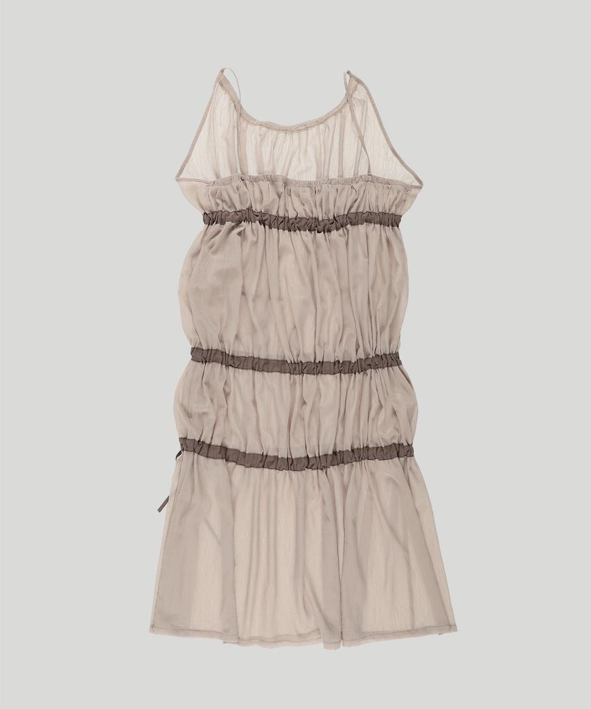 Seutillesseodi Tie Shirring Dress