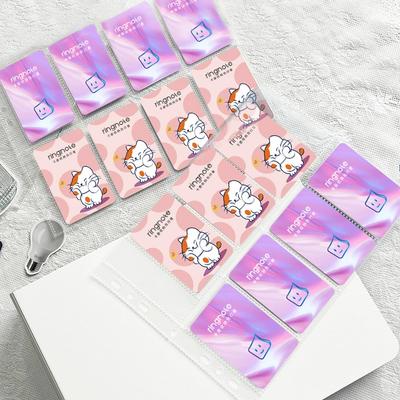 Classeur Porte-Photocartes Kpop Affichage de Photocartes Kpop Livre de Collection de Cartes Albums Photo 10/30/50 Pages Pages 7/8 Poches