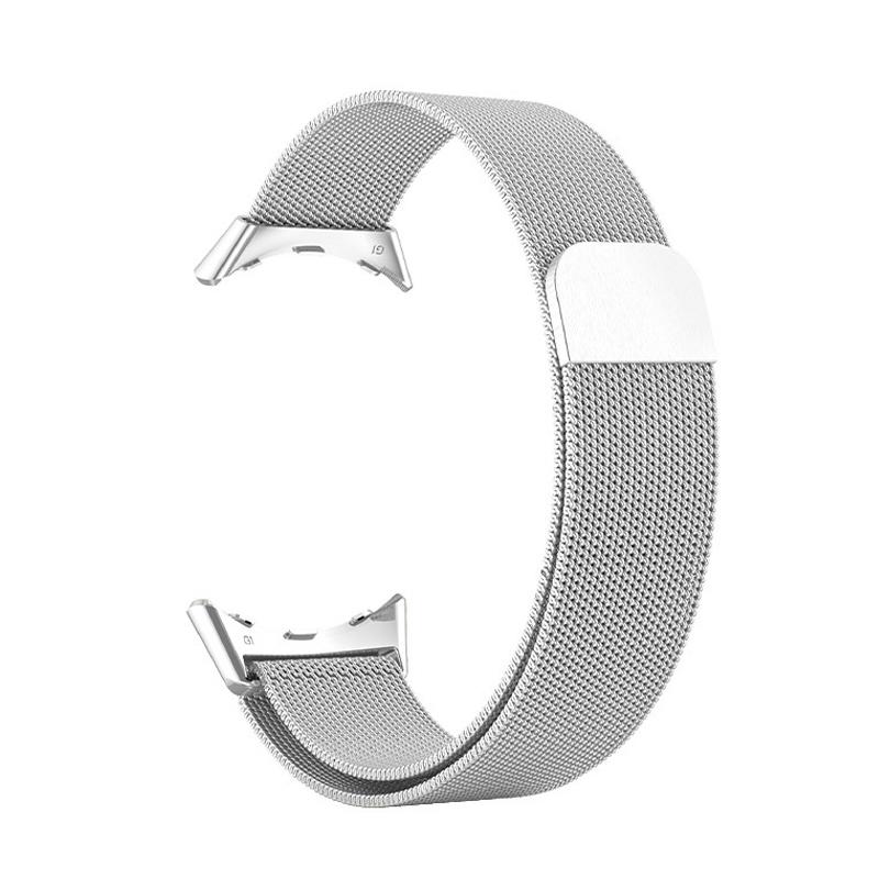 

Milanese Loop For Google Pixel Watch 2 Strap SmartWatch accessories Metal stainless steel bracelet correa for Pixel Watch Band for Pixel Watch серебряный