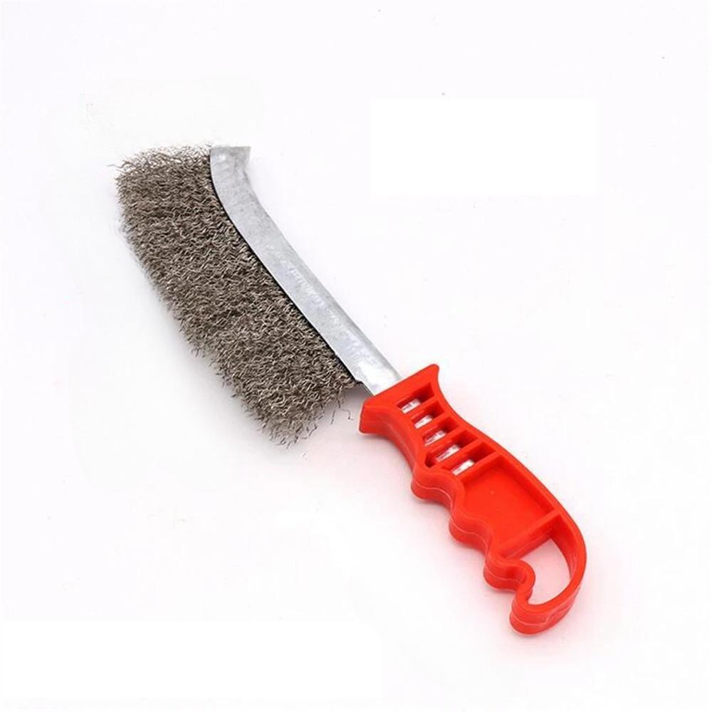 Grill Cleaner BBQ Grill Steel Wire Brush Cleaning Tools Grills Picnics Barbecue Tools