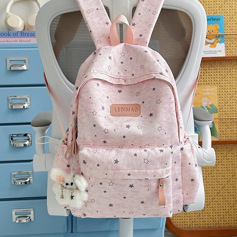 Schoolbag Mori Small Fresh Star Schoolbag for Junior High School Students Cute Backpack for Women High-end Sense Lightweight Men's and Women's 