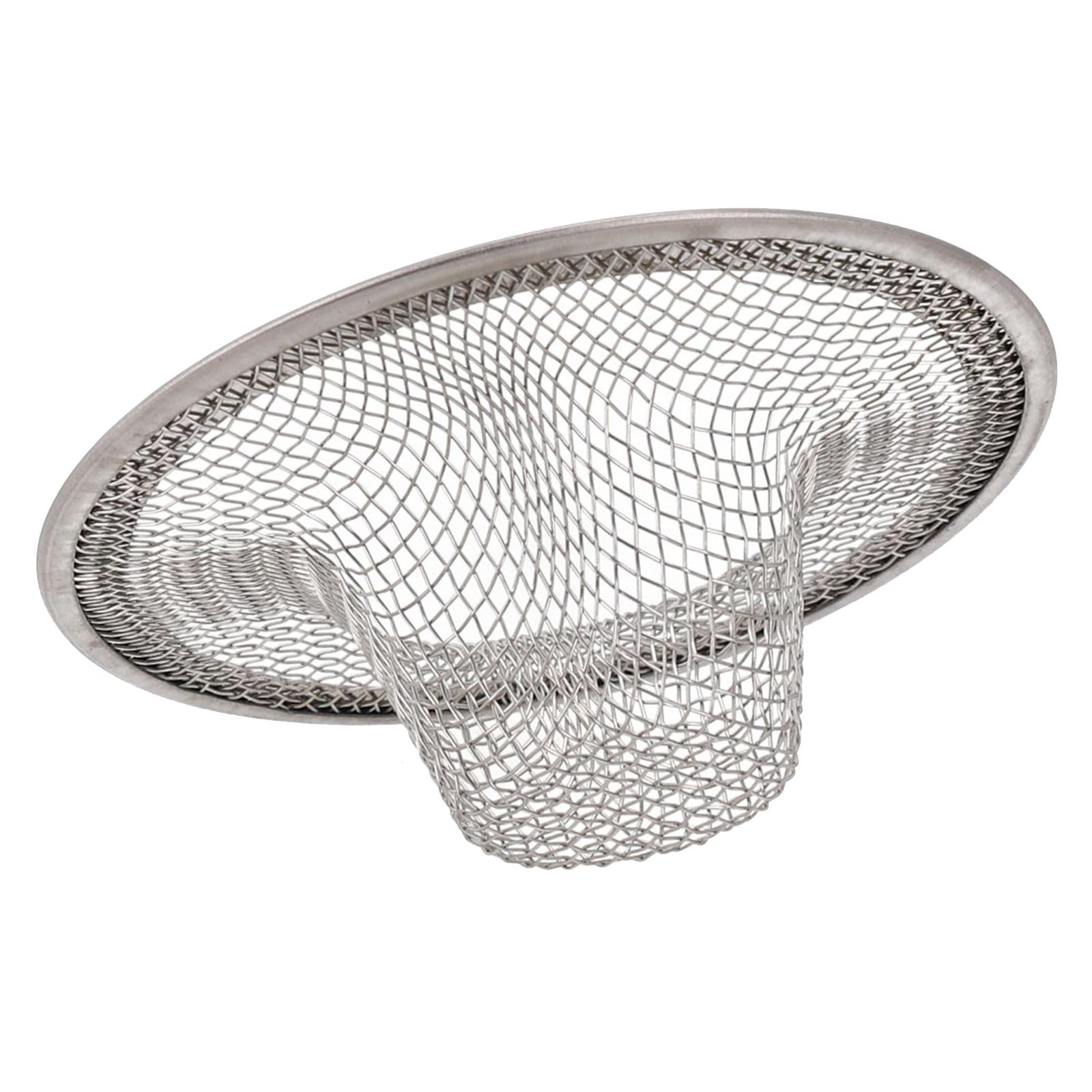 1*Filter Cover STEEL PLUG STRAINER Bath/Bathroom Sink Shower Drain Filter Cover Hair Catcher UK 5cm,7cm,9cm,11cm 5cm